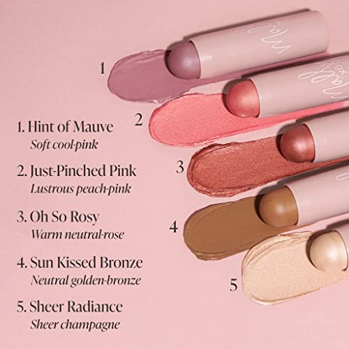 Mally Beauty Shimmer, Shape & Glow Plus Face Defining Stick, Sun Kissed Bronze