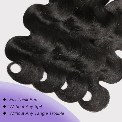Brazilian Virgin Hair Bundles 18 20 22 Inch Body Wave