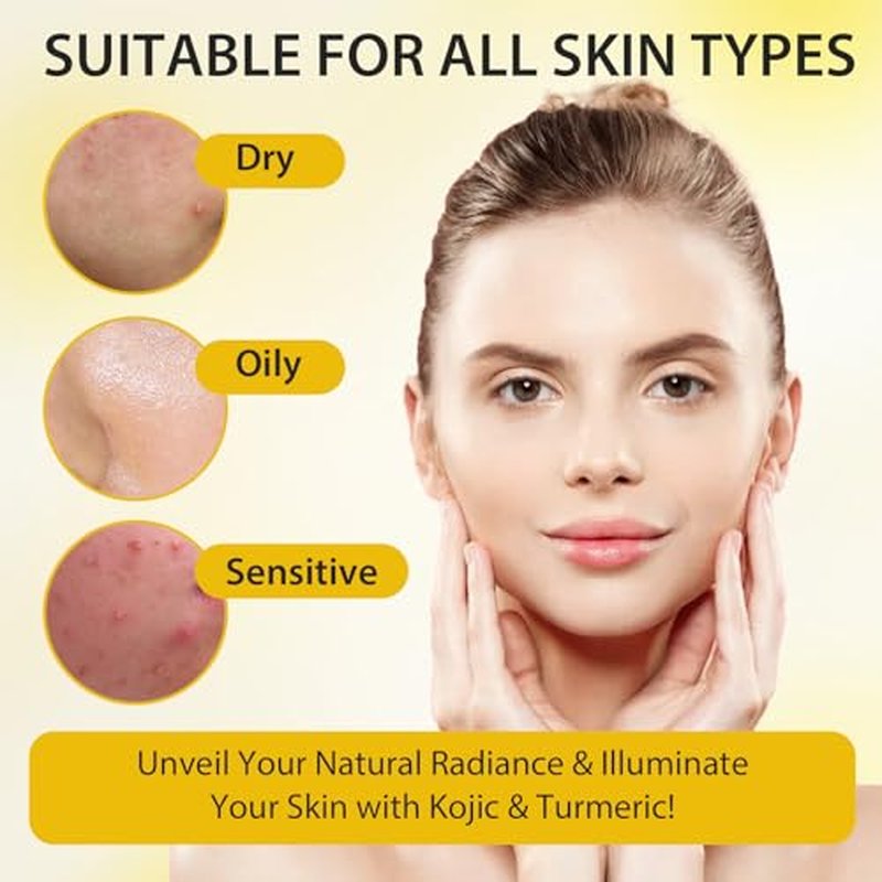 15 Sheets Face Mask Skin Care, Deep Moisturizing Hydrating Facial Masks, Turmeric Face Mask for Sensitive Skin, Facial Mask Sheet for Breakouts, Hydrate and Soothe for All Skin Types