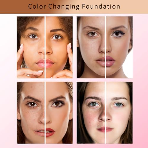 Color Changing Foundation with SPF 15 – Full Coverage, 2 Pack