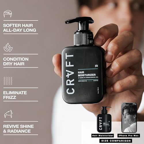 Men's Leave-In Conditioner Hair Oil | 3oz Daily Moisturizer