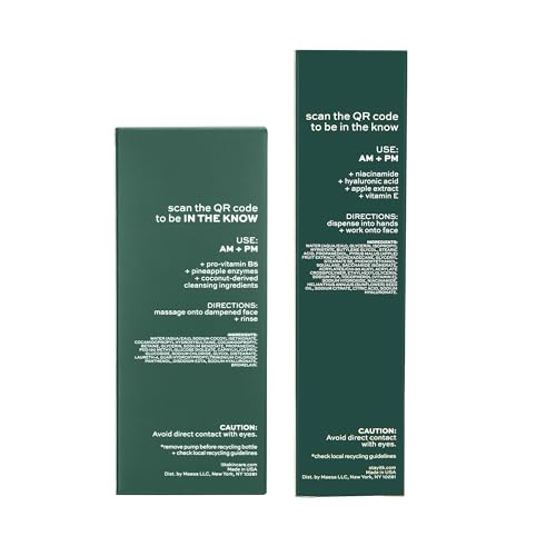ITK Milk-To-Foam Face Wash + Hydrating Moisturizer Set