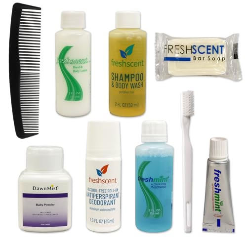 School Health - Personal Hygiene Kit, Compact and Portable, Toiletry Kit For Daycares and Schools, Convience Kits for Men, Women and Kids