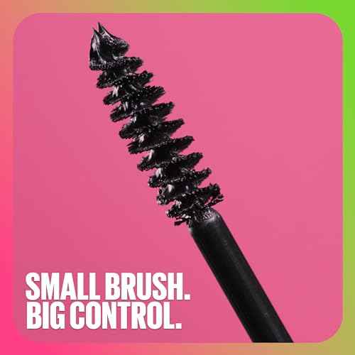 Maybelline Great Lash BIG Washable Mascara, Volumizing, Thickening, Lengthening Mascara, Brownish Black, 1 Count