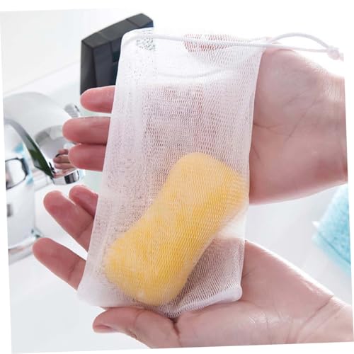 Foaming Mesh Soap Pouch Net – 10pcs Lathering Bags