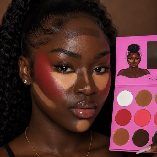3-in-1 Cream Palette – 15 Shades Concealer, Blush & Bronzer