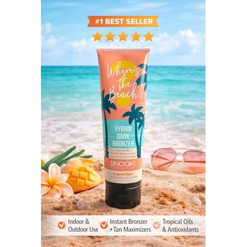 Snooki Wheres the Beach Hybrid Dark Tanning Bronzer 9oz