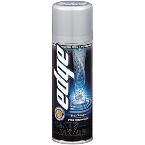 Edge Ultra Sensitive Shave Gel for Men, 7 Ounce