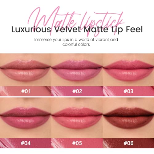 Mauve Plum Red 2-in-1 Lipstick Crayon & Liner - 24H Wear