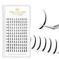 CoMango Spiked Manga Lashes C/D Curl 8-15mm DIY Lash Clusters