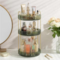 360° Rotating Makeup Organizer - 3 Tier Cosmetic Storage for Vanity