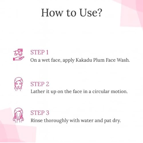 Iguana 10% Vitamin C Face Wash with Kakadu Plum | Skin Brightening Facial Cleanser for Dull & Uneven Skin Tone | Silicone-Free & Paraben-Free Gentle Formula | 100ml (3.38 fl oz)