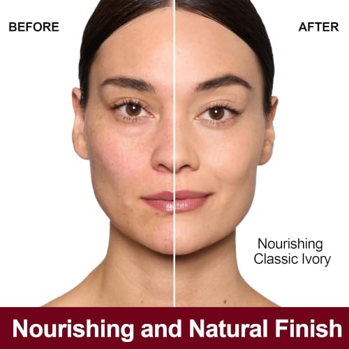 FV Dewy Liquid Foundation - Hydrating, Long-Wear Waterproof Makeup for Dry & Combination Skin, 30g