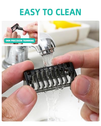 7 Pcs Guard Combs Kit with Case for OneBlade Trimmers – Beard & Body Grooming
