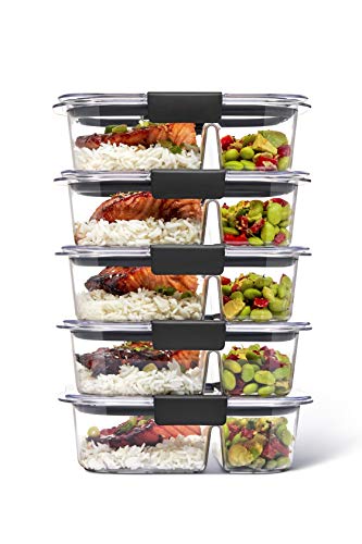 Rubbermaid Brilliance BPA Free Food Storage Containers with Lids