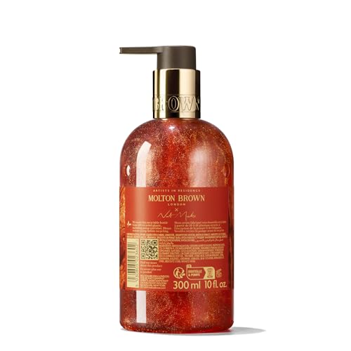 MOLTON BROWN MARVELLOUS MANDARIN & SPICE FINE LIQUID HAND WASH 10 OZ.