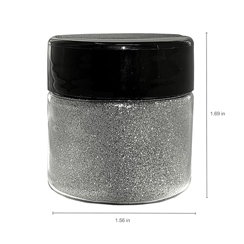 Fairy Mist Biodegradable Cosmetic Glitter - Moonlight Silver 0.75oz