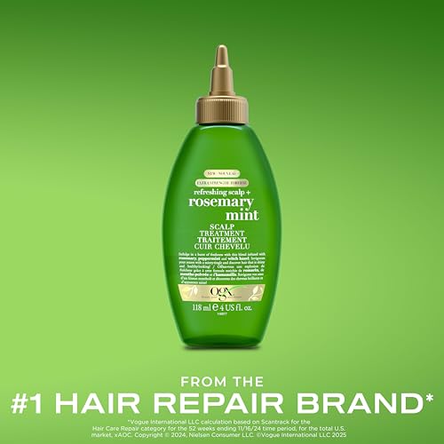 OGX Rosemary Mint Scalp Treatment - Leave-In Clarifying 4 oz