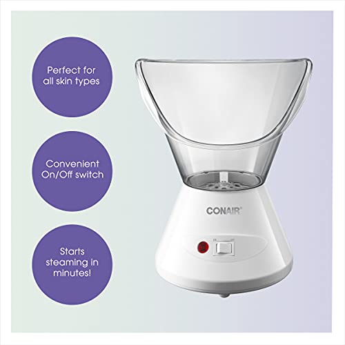 Conair True Glow Facial Steamer - Moisturizing Mist Face Sauna