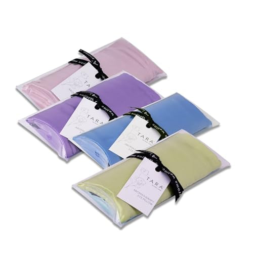 TARA Aromatherapy Silk Eye Pillow for Relaxation & Eye Strain Relief