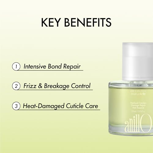 Anillo Protein Hair Serum Patchouli Garden Oil for Damaged Hair 1.69 fl oz