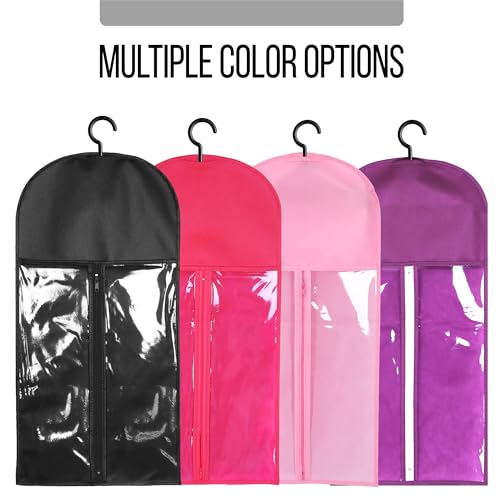 3PCS Wig Storage Bags with Hanger - Dust-Proof Organizer for Wigs