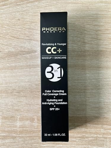 PHOERA CC+ Cream Full Coverage Foundation with SPF 25 - 1.08 fl oz