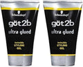 Got2B Ultra Glued Invincible Styling Gel 1.25oz (2 Pack)