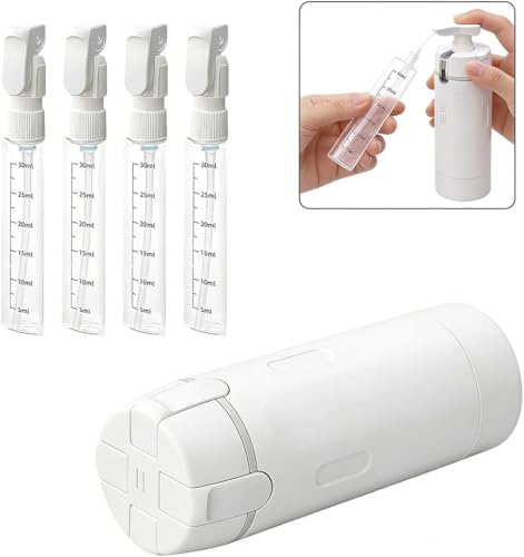 EdenEcho 4-in-1 Travel Dispenser Set - 4 x 30ML Leak-Proof Bottles