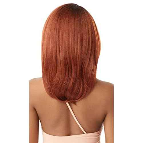 Outre Synthetic Melted Hairline Swiss Lace Front Wig - SABRINA (1B)