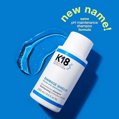 K18 Damage Shield Shampoo - Protects Hair, Reduces Frizz & Tangles