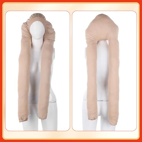 Susade Breathable Hair Bonnets for Braids - 2 in 1 Long Hair Wrap