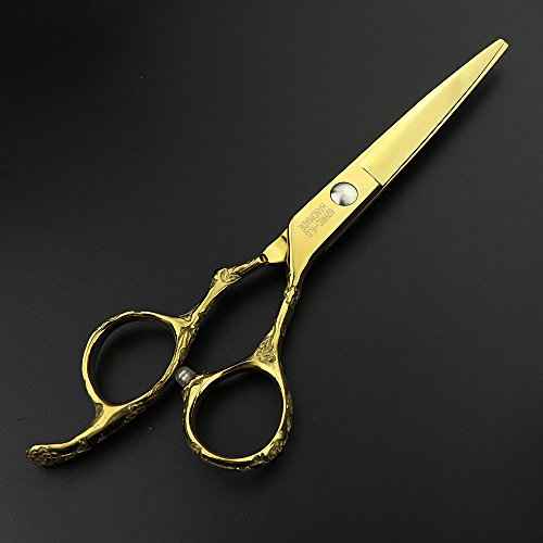Golden Professional Hairdressing Scissors 6 inch 7 inch Hairdresser Scissors Set (6 Set)