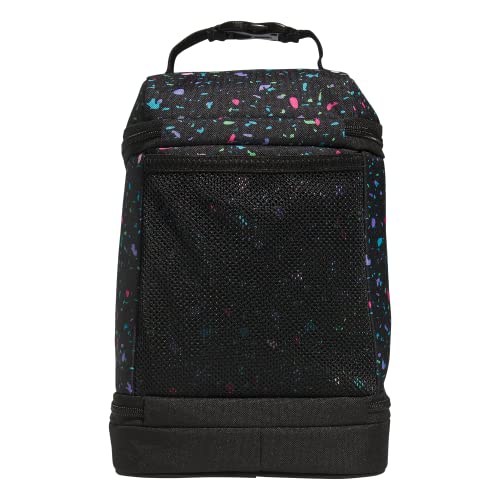 adidas Excel 2 Insulated Lunch Bag, Speckle Black/Bliss Pink, One Size