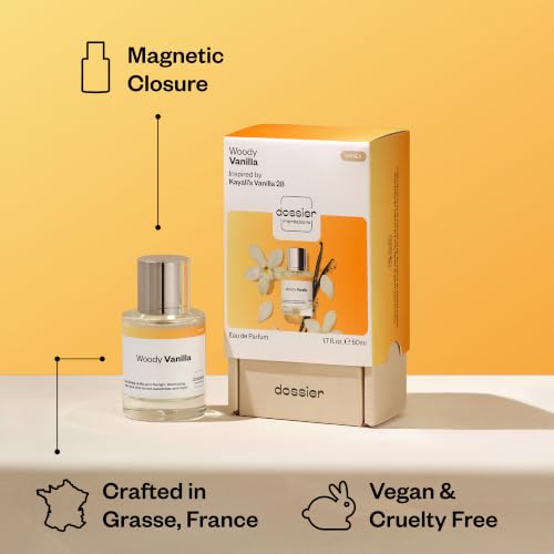 Dossier Woody Vanilla Eau de Parfum - Unisex Long-Lasting Fragrance