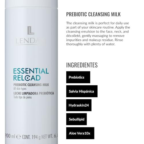 Lendan Prebiotic Facial Cleansing Milk 200ml - All Skin Types