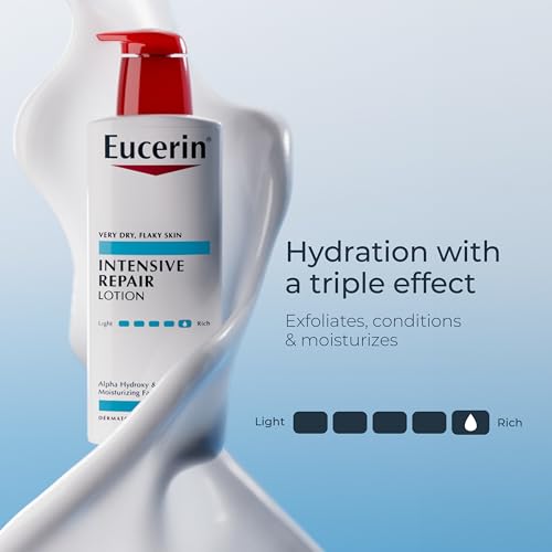 Eucerin Intensive Repair Body Lotion with Urea & AHA, 16.9 FL OZ