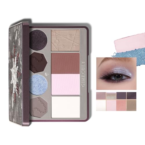 GIRLCULT All-in-One Cool-Toned Makeup Palette for Full Face & Smoky Looks