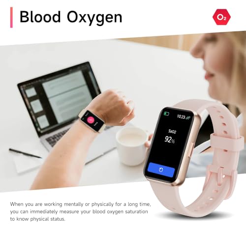 Fitness Tracker with Heart Rate, Blood Oxygen & Sleep Monitor