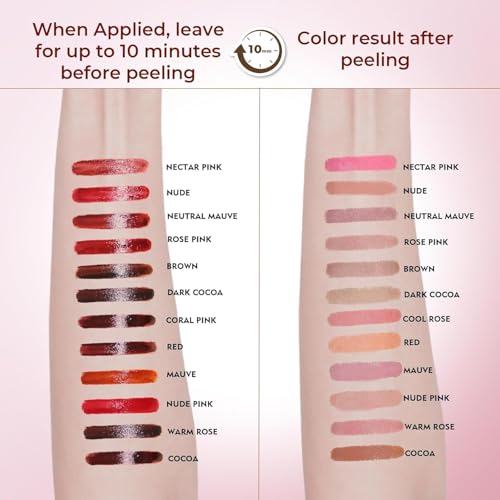 Waterproof Peel Off Lip Liner Stain - Long Lasting Matte