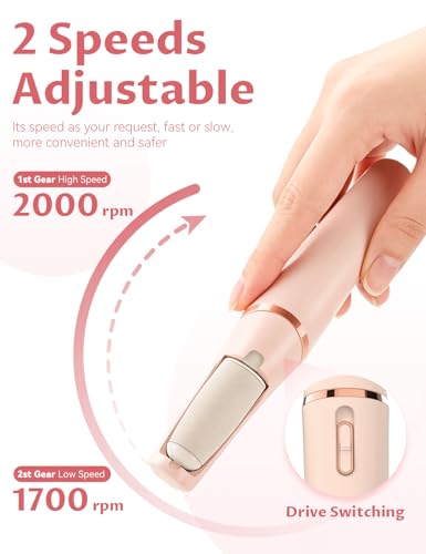 Electric Callus Remover for Soft, Smooth Feet - 2 Speed Foot File