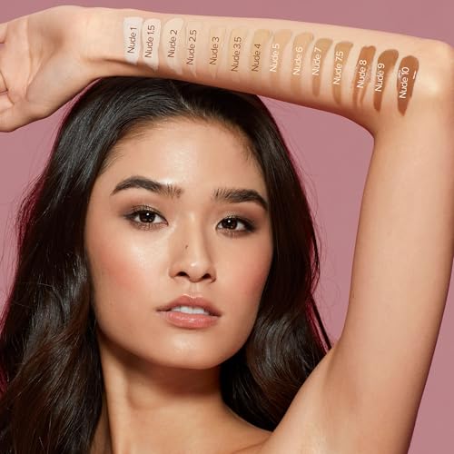 Nudestix Tinted Cover Liquid Foundation ? Lightweight, Buildable Coverage for a Natural Radiant Finish | Hydrating Formula with 18 Botanical Extracts | Clean, Vegan Makeup