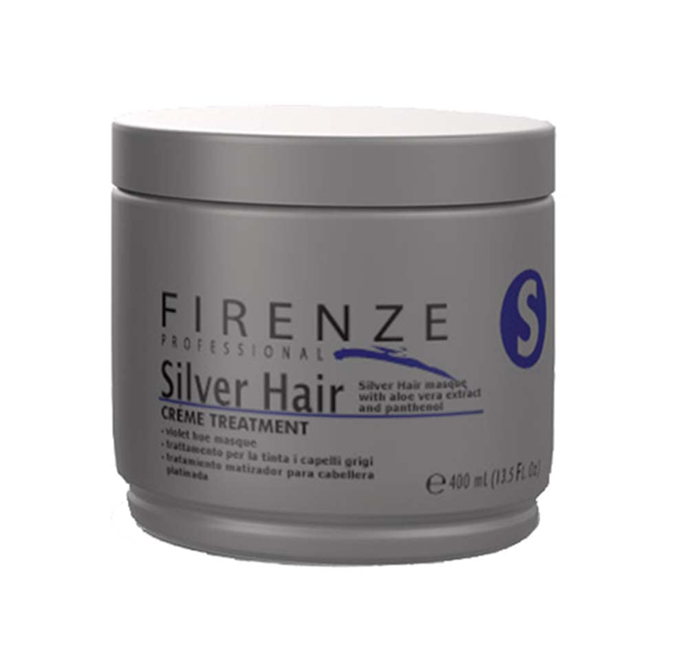 FIRENZE Firenze Professional Silver Hair Purple Mask Treatment (salt sulfate & paraben free) 13.5 oz with Free Red Gift Bag