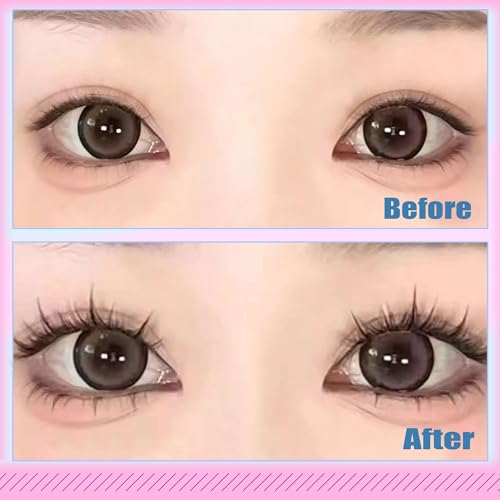 Pre-Glued Lash Clusters - Natural Look Eyelash Extensions