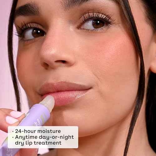 eos 24H Moisture Super Balm- Strawberry Sorbet, Lip Mask, Day or Night Lip Treatment, Made for Sensitive Skin, 0.35 fl oz