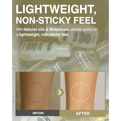 Pleuvoir Luxury Perfume Body Wash Floral Musk - French MANE Fragrance (Tuberose, Iris & Musk) -Rich Moisturizing Foam with 8 Types Hyaluronic Acid, Ceramides, Shower Gel for Dry Skin 8.45 fl.oz