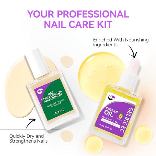 Gelike EC Nail Rescue Kit - Apricot & Pineapple Brightening & Strengthening