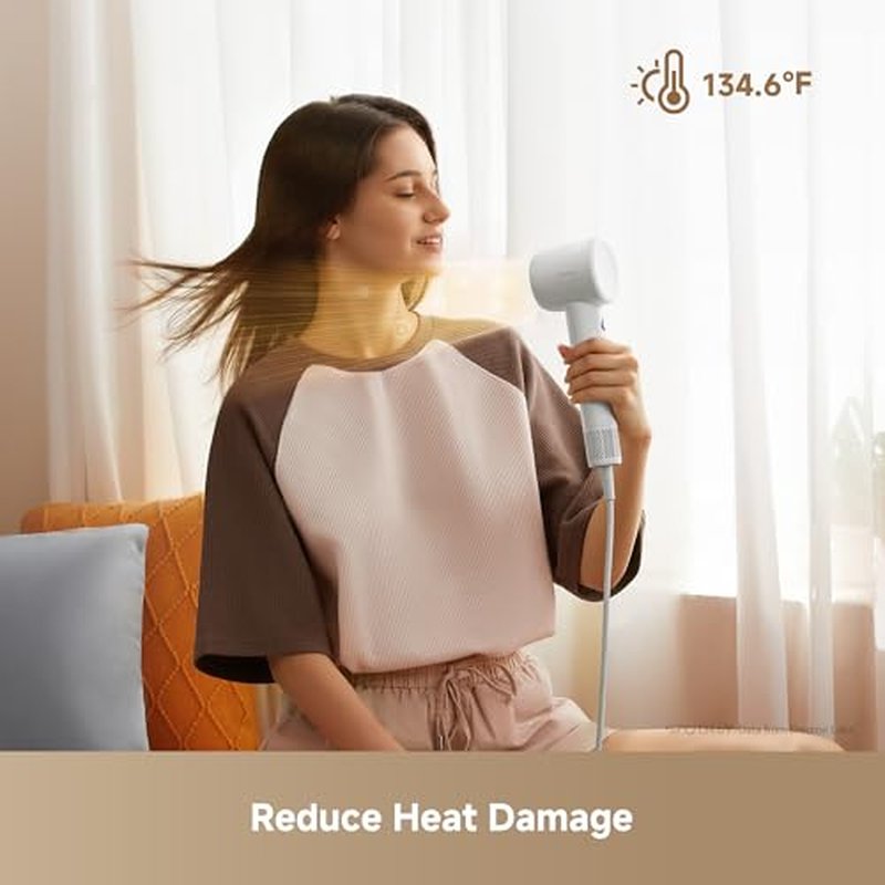 Dreame Gleam Travel Hair Dryer - Fast Drying & Frizz-Free