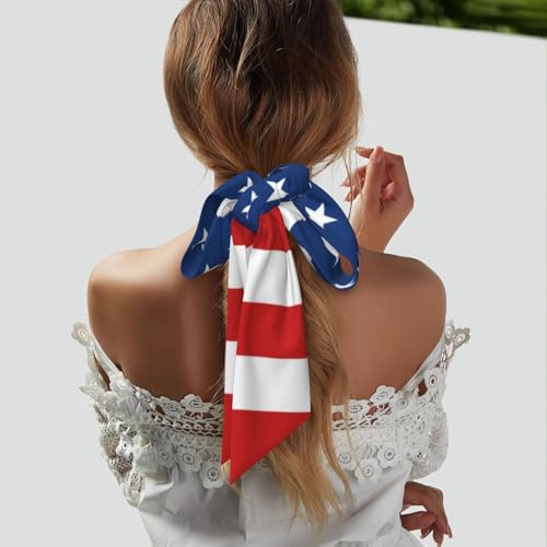 Silky Satin Handbag Scarf for Women - Fashionable Neck & Hair Wrap