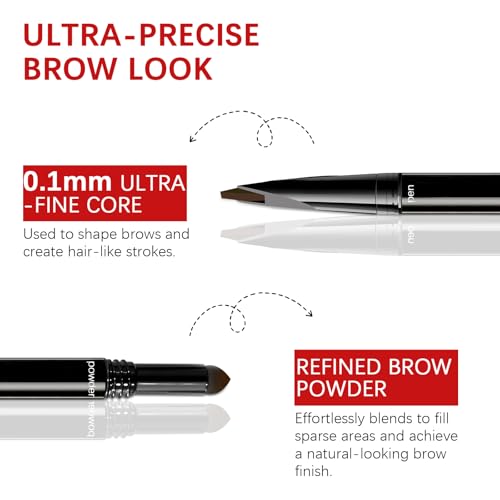 3-in-1 Microblading Eyebrow Pencil - 0.1mm Ultra-Fine Tip
